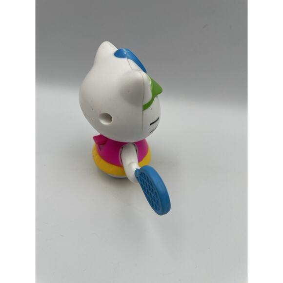 2013 Hello Kitty Loves Playing Tennis 3" McDonald's Action Figure #3 Sanrio - Picture 5 of 7